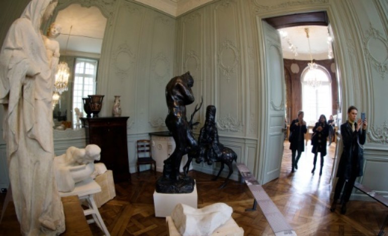 Paris (AFP). Le musée Rodin rénové inauguré par Manuel Valls