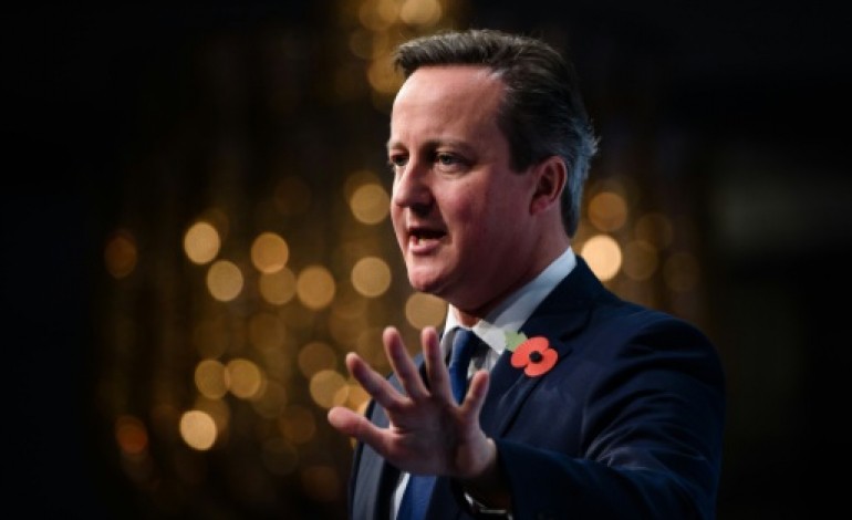 Londres (AFP). Référendum britannique sur l'UE: David Cameron présente ses 4 objectifs