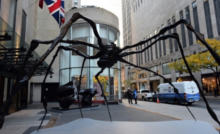 New York City (AFP). Record pour une araignée de Louise Bourgeois aux enchères, à 28 millions de dollars