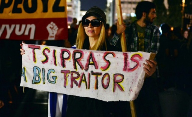 Athènes (AFP). Grèce: Tsipras face à sa première grève générale contre l'austérité