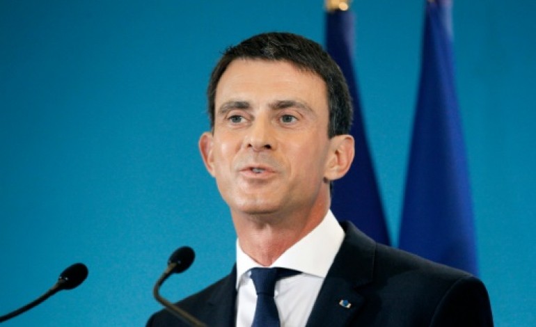 Paris (AFP). Régionales: l'idée de Valls d'une fusion avec la droite suscite l'embarras au PS