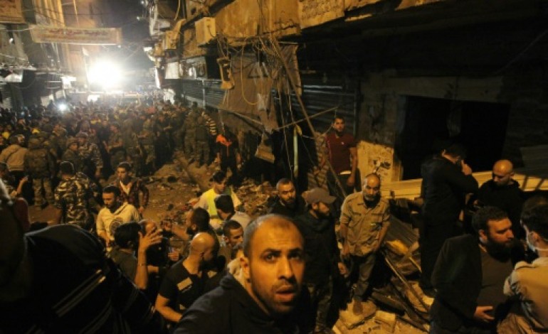 Beyrouth (AFP). Liban: journée de deuil national après un attentat meurtrier de l'EI contre un fief du Hezbollah