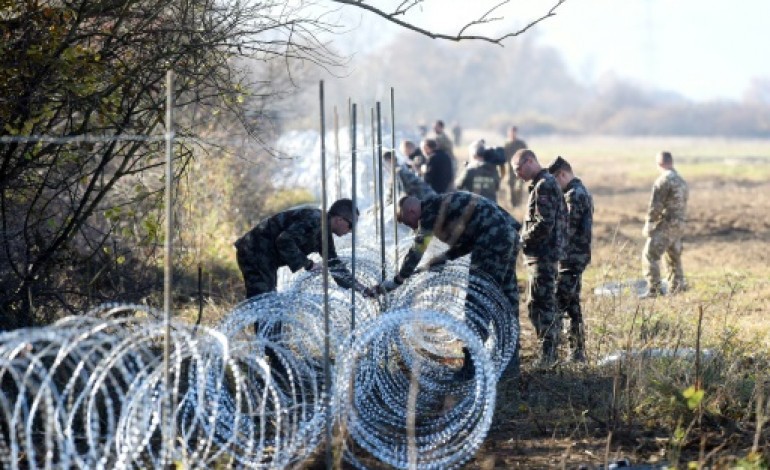 Vienne (AFP). Migrants : l'Autriche opte à son tour pour une clôture