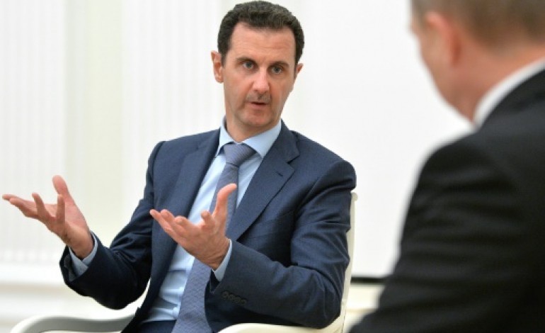 Damas (AFP). Attentats de Paris: selon Assad, la politique française a contribué à l'expansion du terrorisme