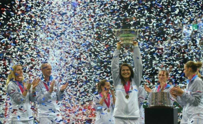 Prague (AFP). Fed Cup: Karolina Pliskova donne une quatrième victoire aux Tchèques