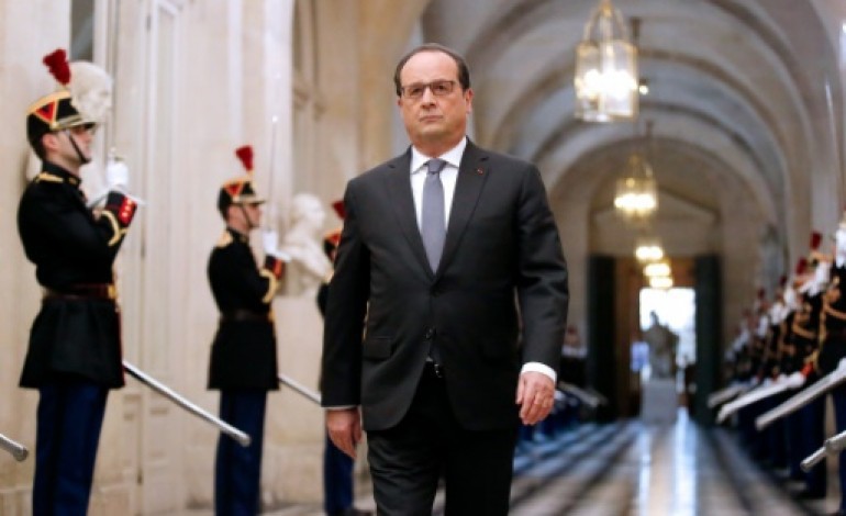 Versailles (AFP). Attentats: Hollande pour la première fois devant le Congrès à Versailles