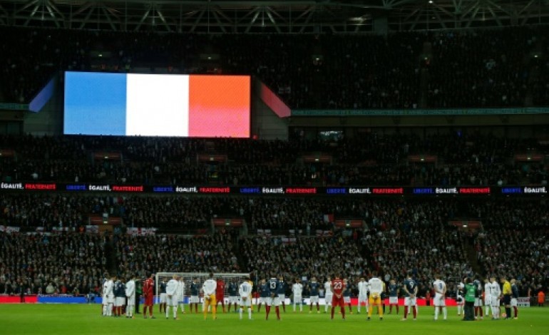 Londres (AFP). Amical Angleterre-France: la Marseillaise reprise en choeur à Wembley