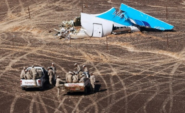Le Caire (AFP). Egypte: l'EI affirme qu'une bombe a causé le crash de l'avion russe