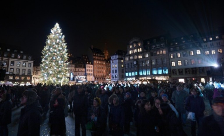 Strasbourg (AFP). Attentats: Strasbourg maintient son marché de Noël