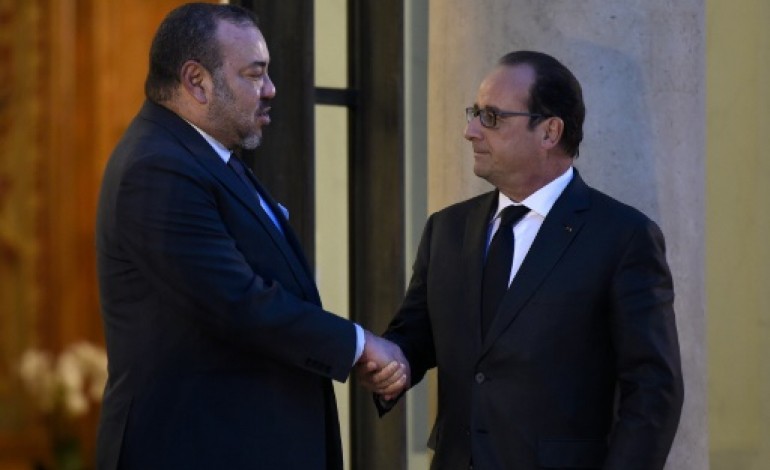 Paris (France) (AFP). Attentats: Hollande a remercié le roi du Maroc pour l'assistance efficace de Rabat