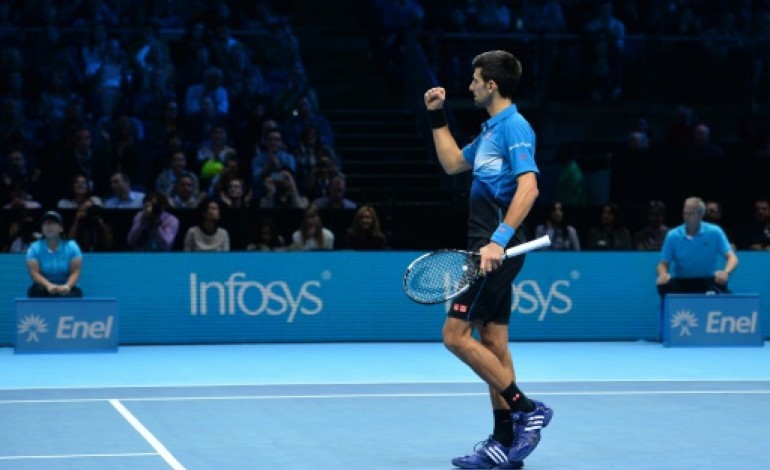 Londres (AFP). Masters: Djokovic face à Federer pour un quadruplé inédit