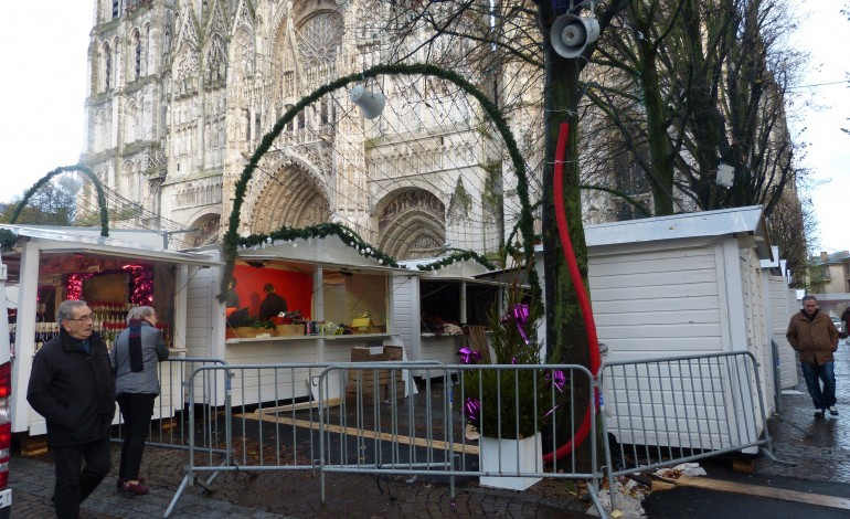 Ouverture imminente du marché de Noël à Rouen