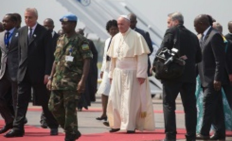 Bangui (AFP). Le pape à Bangui, étape la plus risquée de son voyage en Afrique