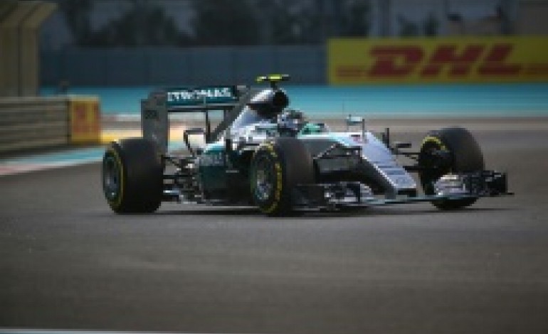 Abou Dhabi (AFP). F1: Nico Rosberg (Mercedes) remporte le GP d'Abou Dhabi