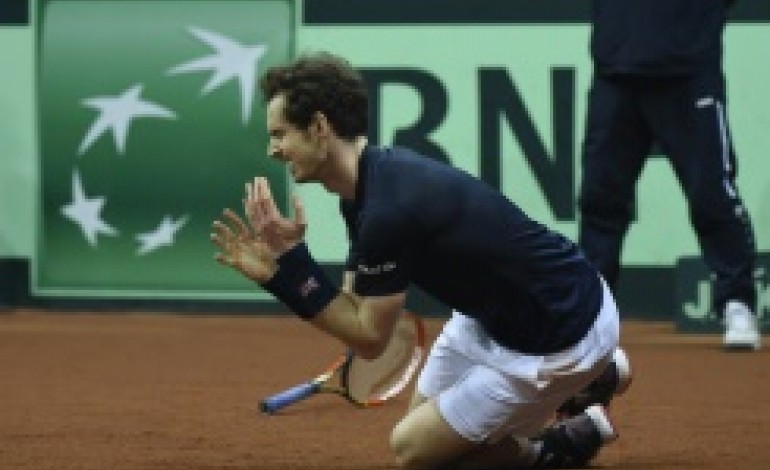 Gand (Belgique) (AFP). Coupe Davis: Murray offre le saladier d'argent à la Grande-Bretagne