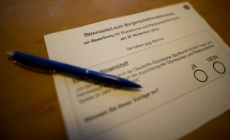 Berlin (AFP). Référendum: la population de Hambourg dit non aux JO-2024