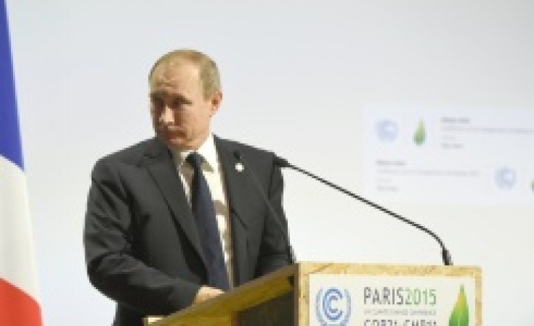 Moscou (AFP). Avion russe abattu: Poutine refuse de rencontrer Erdogan à Paris