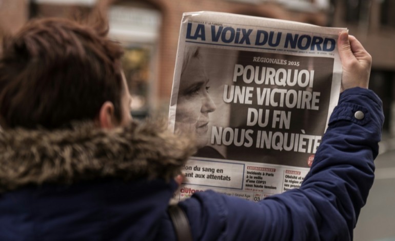 Lille (AFP). La Voix du Nord contre le FN: acte II avec une revue de ses candidats