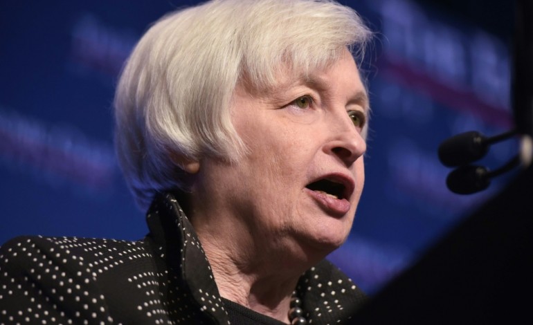 Washington (AFP). Etats-Unis: la patronne de la Fed optimiste sur l'économie