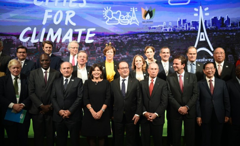 Paris (AFP). Des élus du monde entier et des stars américaines à Paris pour le climat