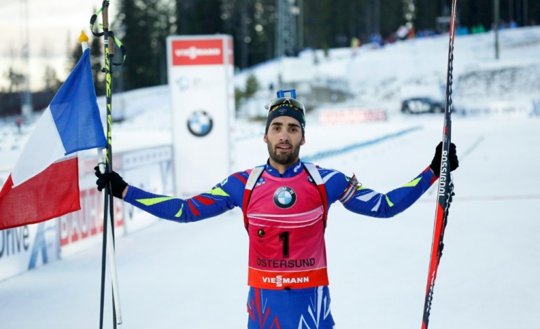 Paris (AFP). Biathlon: Martin Fourcade, la force tranquille