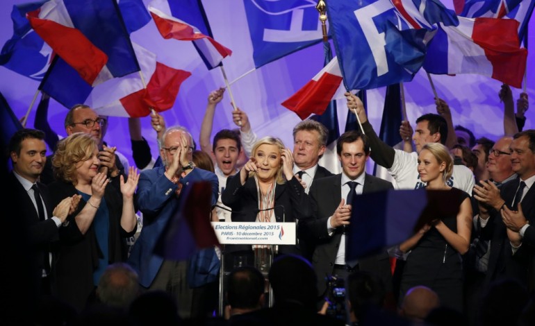 Paris (AFP). N'ayez pas peur, lance Marine Le Pen avant le second tour des régionales