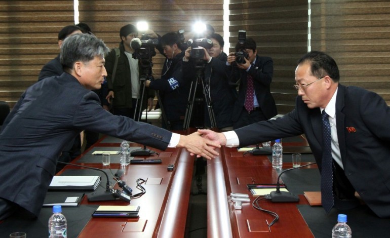 Séoul (AFP). Les Corées cherchent à apaiser les tensions
