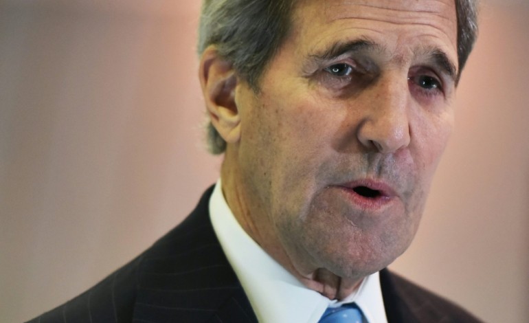 Le Bourget (France) (AFP). Syrie: des problèmes subsistent après l'accord de l'opposition, selon Kerry