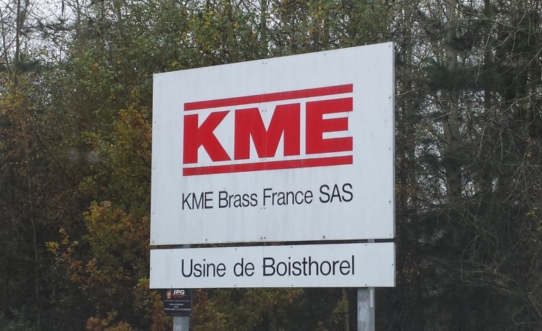 Incendie à l'usine KME Brass à Boisthorel