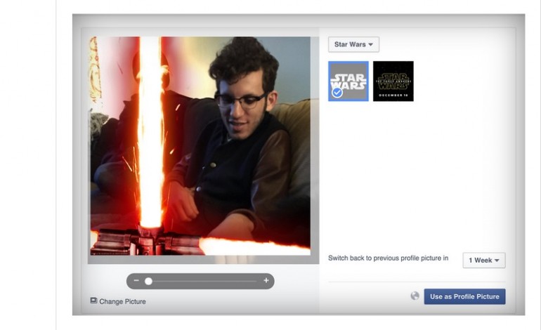 Ajouter un sabre laser "Star Wars" à votre profil Facebook