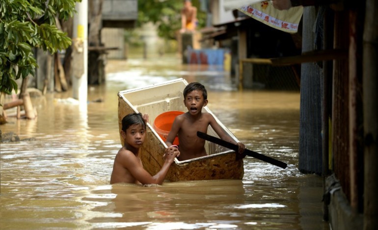 Manille (AFP). Philippines: une nouvelle tempête pourrait aggraver les inondations