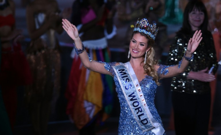 Sanya (Chine) (AFP). L'Espagnole Mireia Lalaguna couronnée Miss Monde