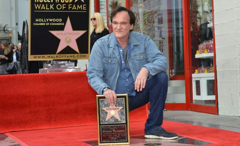 Los Angeles (AFP). Quentin Tarantino reçoit son étoile à Hollywood