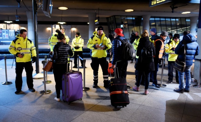 Copenhague (AFP). La Suède ferme le pont de l'Öresund aux migrants sans papiers