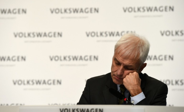 New York (AFP). Moteurs truqués: Les Etats-Unis traînent Volkswagen en justice