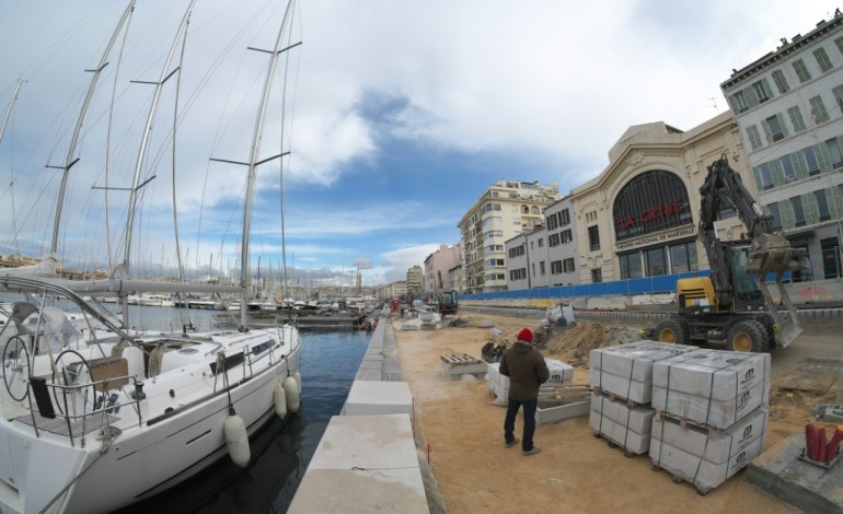 Marseille (AFP). Marseille: la délinquance sur les chantiers, nouvelle cible des autorités