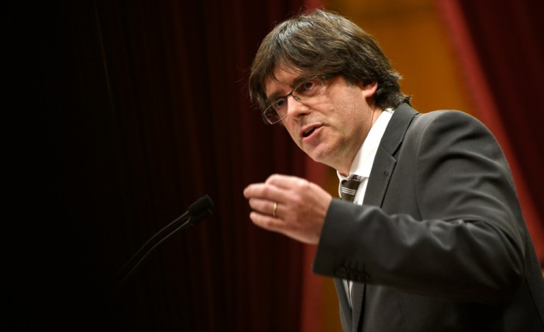 Barcelone (AFP). Le président catalan désigné veut démarrer le processus de sécession avec l'Espagne