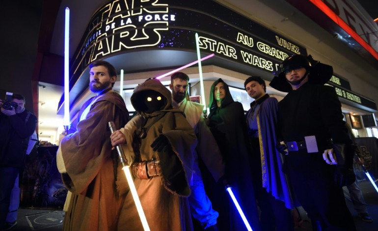 Washington (AFP). Le nouveau Star Wars, troisième film de tous les temps en recettes mondiales 