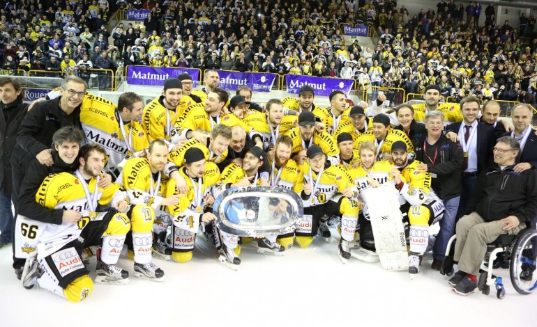 Hockey: les Dragons de Rouen remportent la Continental Cup !