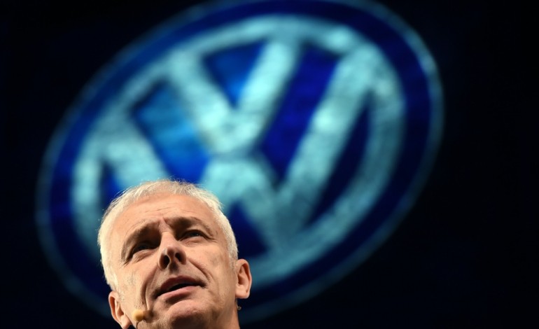 Detroit (Etats-Unis) (AFP). Moteurs truqués: VW présente ses excuses aux Américains et fait un geste