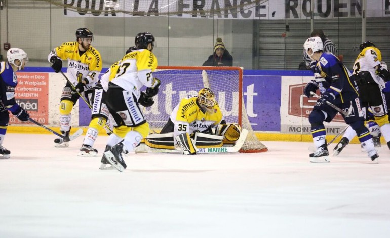 Hockey: début du sprint final pour les Dragons de Rouen en Ligue Magnus