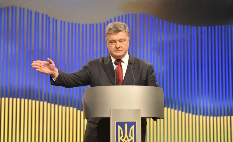 Kiev (AFP). L'Ukraine veut récupérer ses territoires perdus dans l'Est et la Crimée en 2016