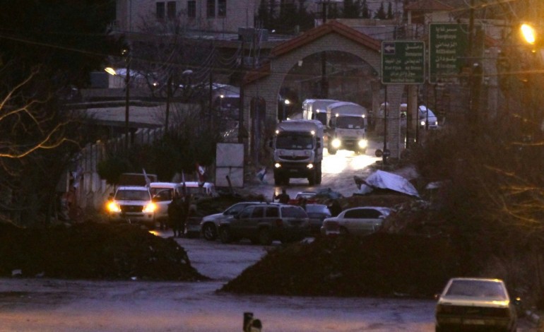 Madaya (Syrie) (AFP). Syrie: nouveau convoi à Madaya, réunion d'urgence de l'Onu 
