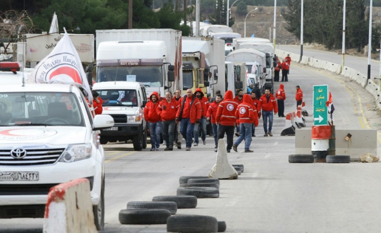 Beyrouth (AFP). Syrie: une clinique mobile en route vers Madaya, réunion de l'ONU
