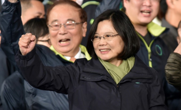 Taipei (AFP). Taïwan: la nouvelle présidente appelle Pékin à respecter l'identité nationale de l'île