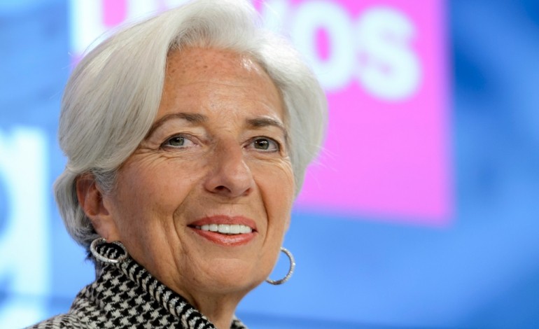 Paris (AFP). FMI: Christine Lagarde candidate pour un 2e mandat