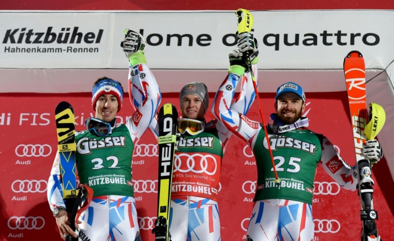 Kitzbühel (Autriche) (AFP). Ski: triplé français au combiné de Kitzbühel, le premier depuis 45 ans