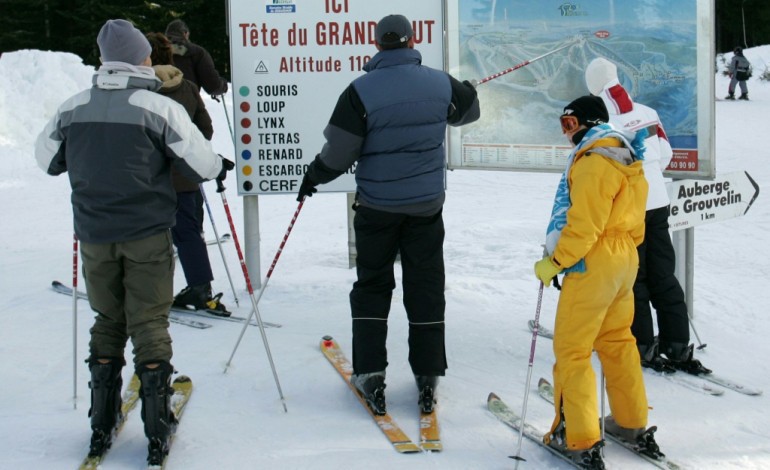 La Bresse (France) (AFP). Ski: les stations des Vosges s'adaptent aux hivers en dents de scie