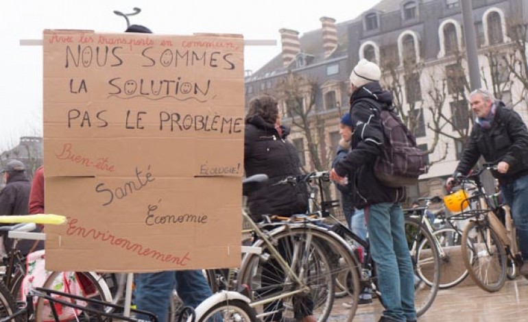 Rouen : les cyclistes en colère
