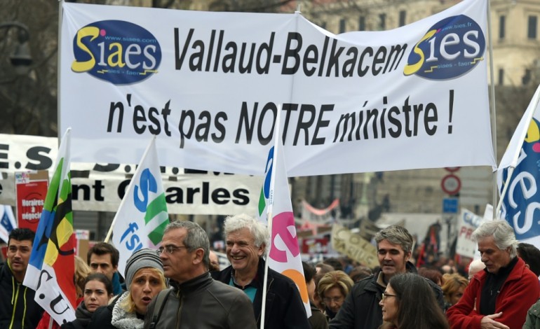 Paris (AFP). Education: la grève surtout suivie dans les collèges, selon le ministère
